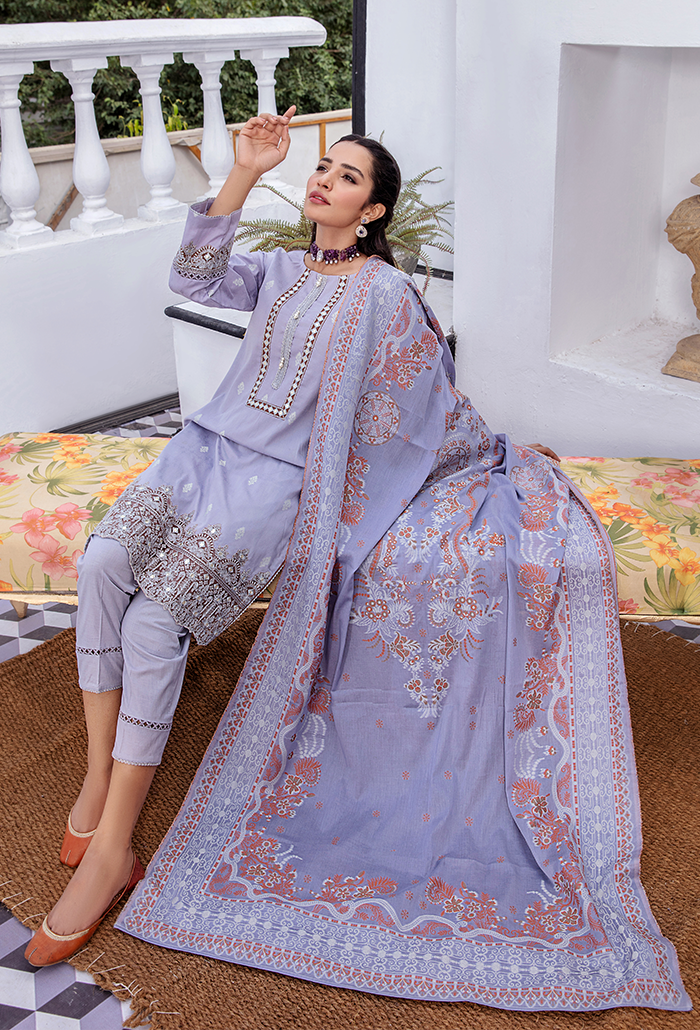 KALAM COLLECTION -LAWN JACQUARD COLLECTION-KA-10