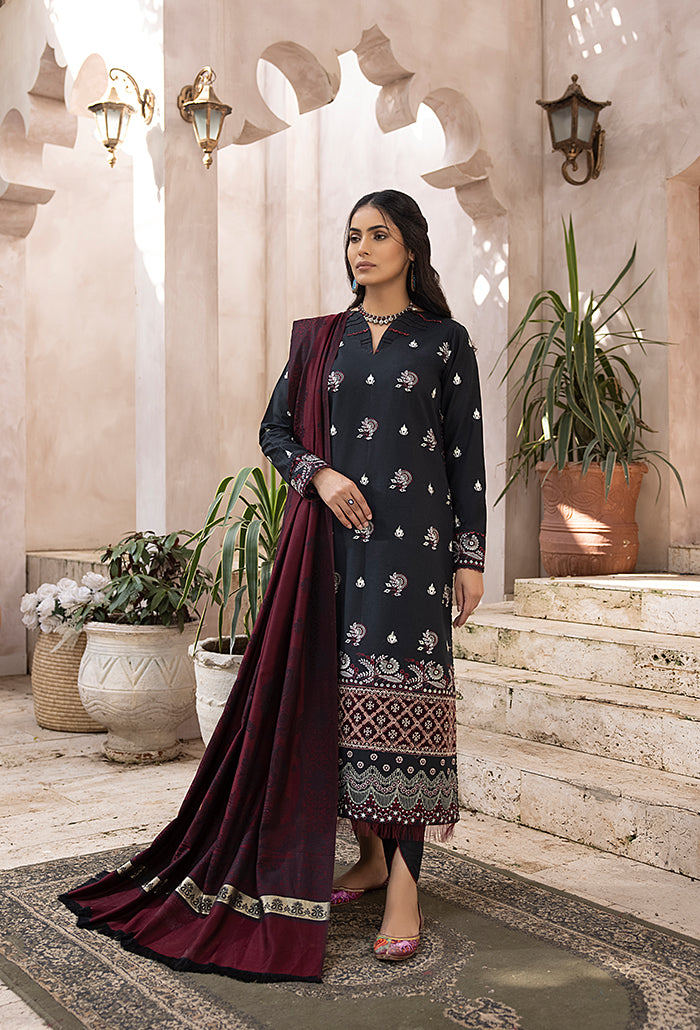 ELAK-Embroidered khaddar-EL-05