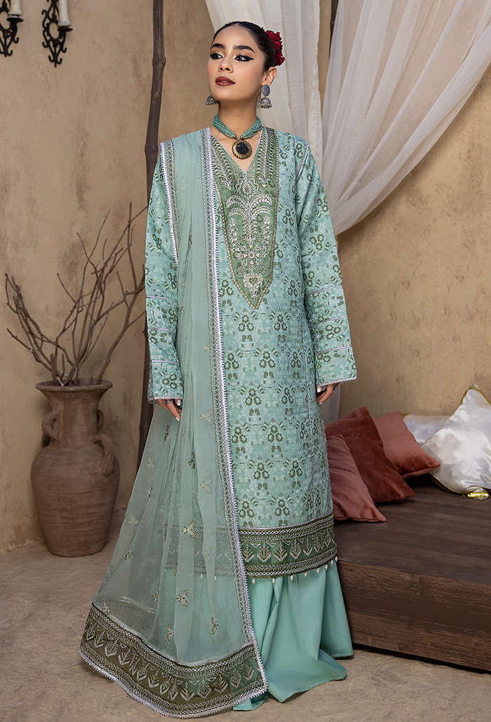 Ishq-Embroidered Jacquard-IS-05