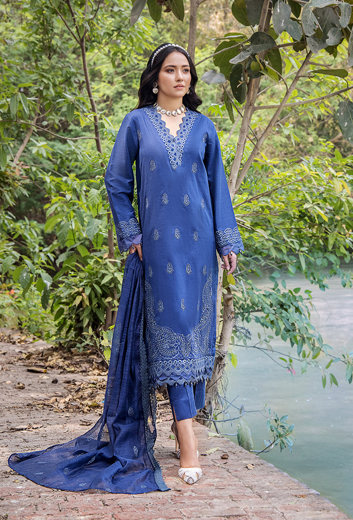 MAAH RUKH EMBROIDERY LAWN-MR-06