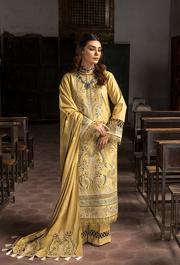 Vasal embroidery peach leather wool collection-05