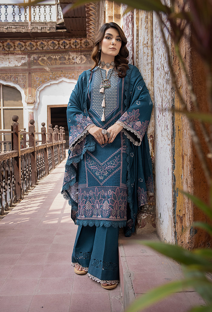 Vasal embroidery peach leather wool collection-03
