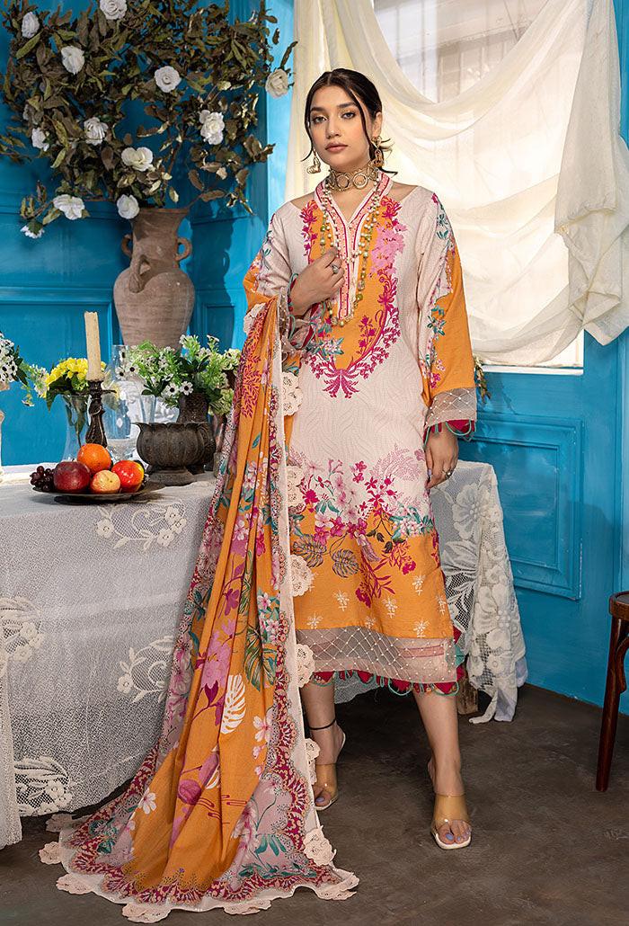 AANGAN DIGITAL PRINTED LAWN COLLECTION-AG-06