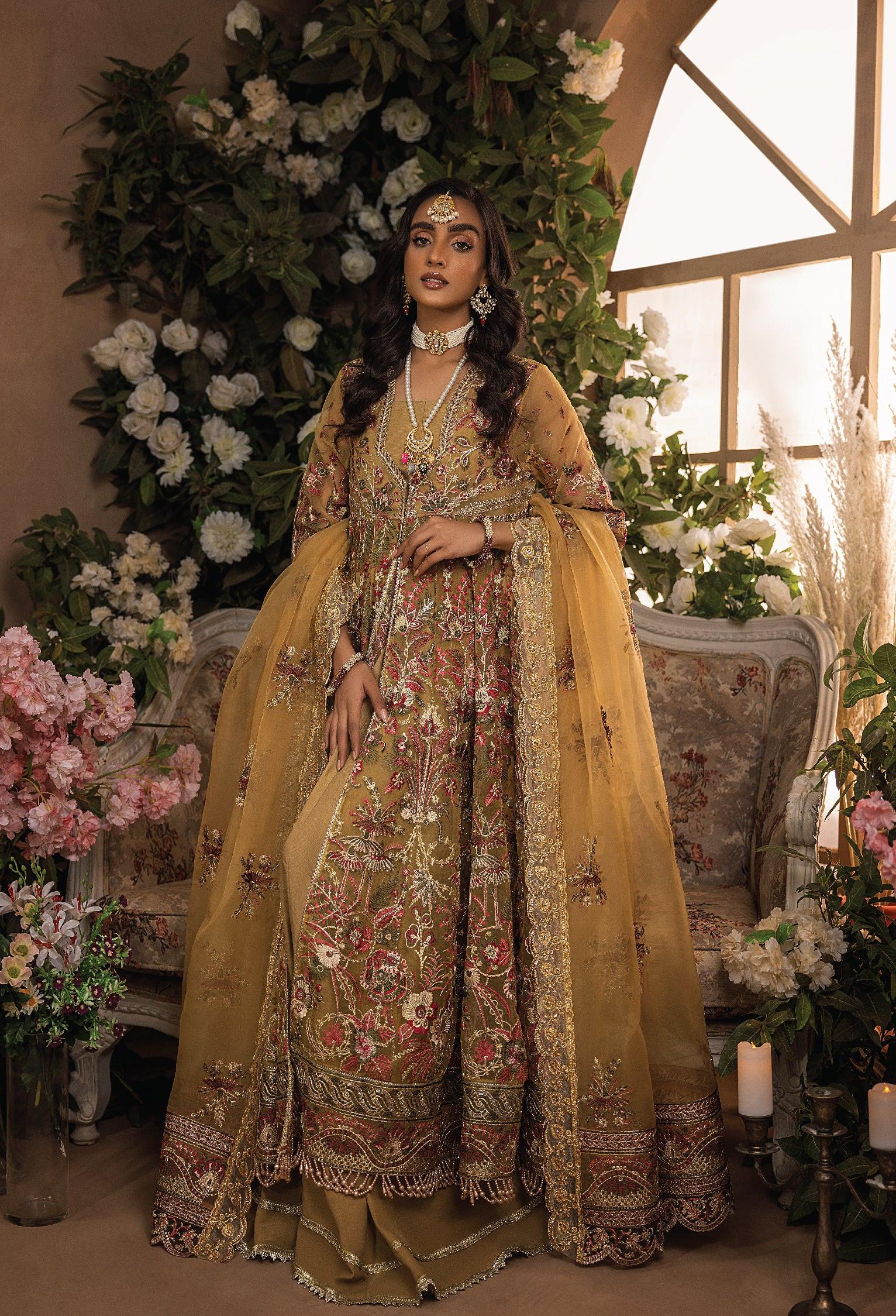 GARDENIA-FESTIVE EMBROIDERED COLLECTION GR-01