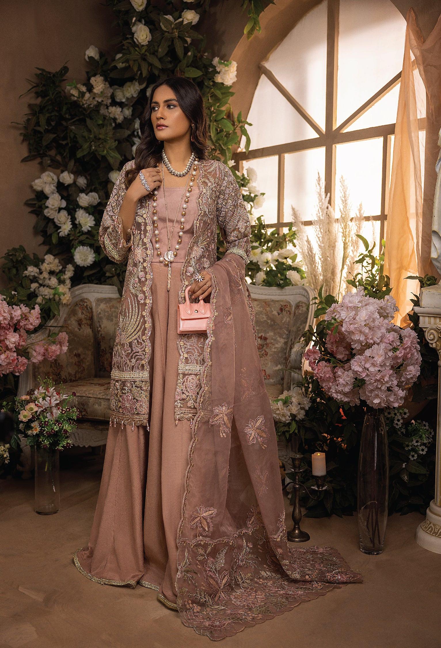 GARDENIA-FESTIVE EMBROIDERED COLLECTION GR-06