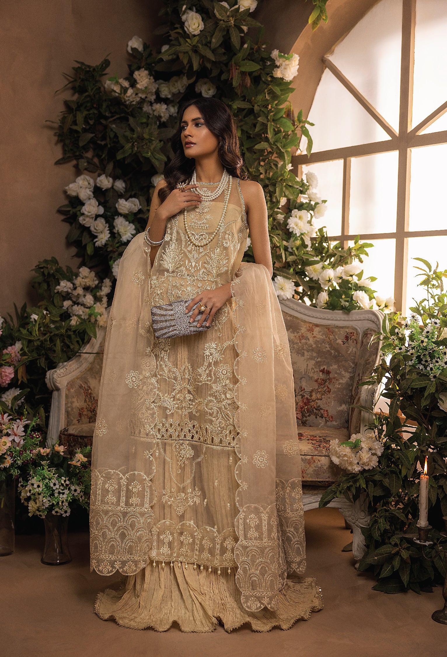 GARDENIA-FESTIVE EMBROIDERED COLLECTION GR-05