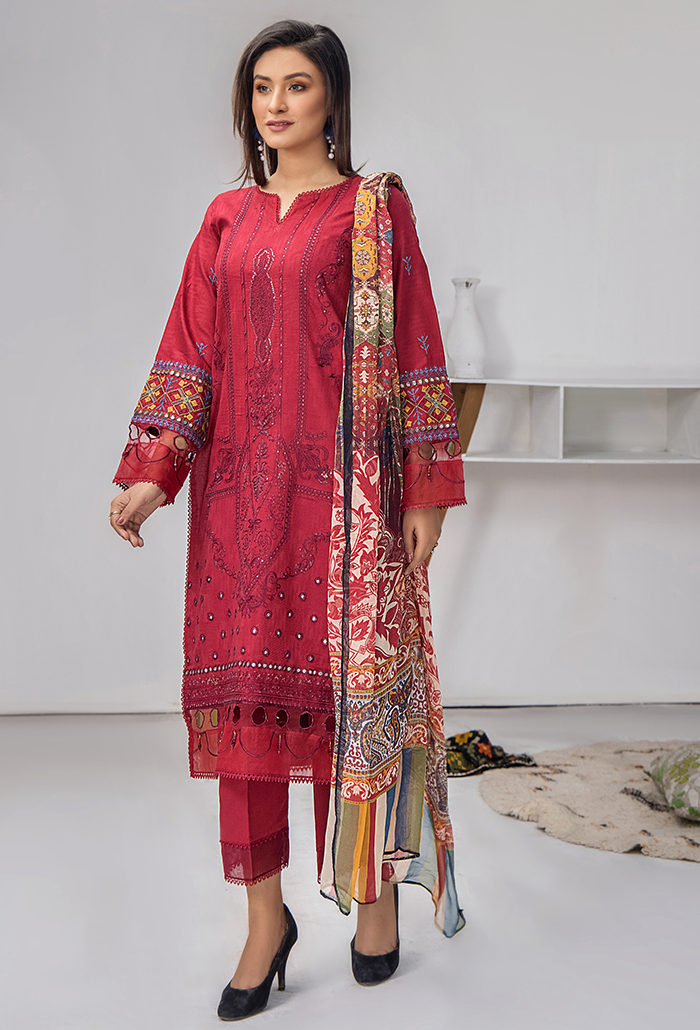 MOHINI SELF DOBII LAWN COLLECTION-MH-05