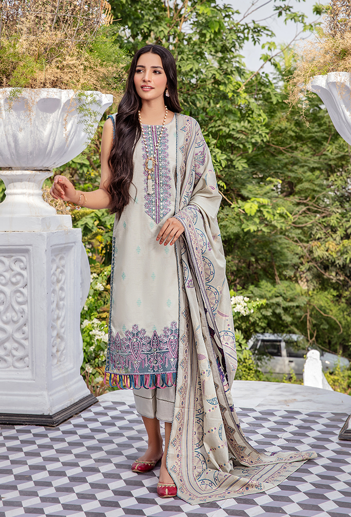 KALAM COLLECTION -LAWN JACQUARD COLLECTION-KA-01