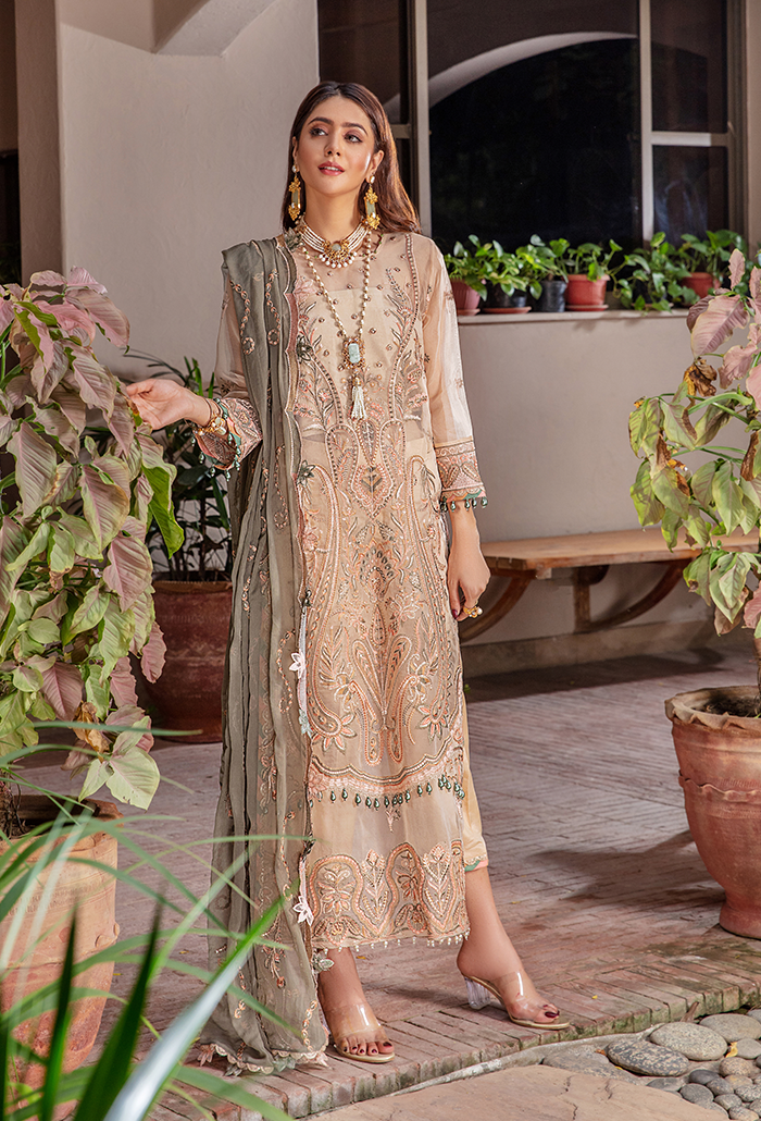 PAREESHA-EMBROIDRED CHIFFON COLLECTION-PR-07