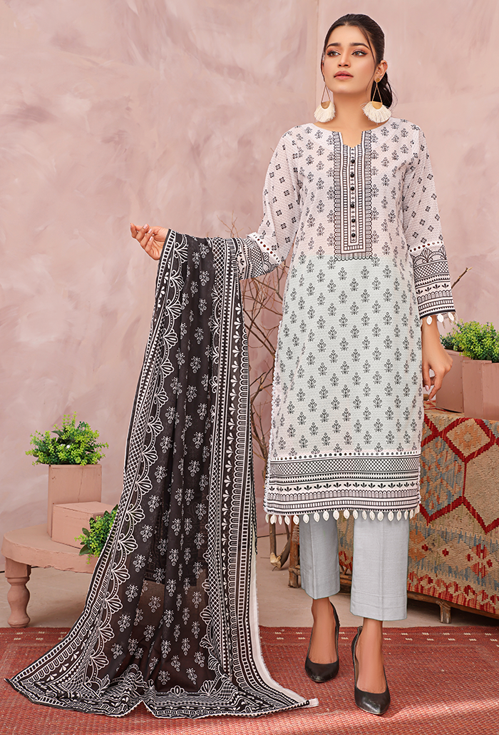 RANG E NOOR PRINTED LAWN COLLECTION-RN-07