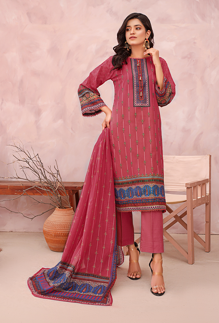 RANG E NOOR PRINTED LAWN COLLECTION-RN-04