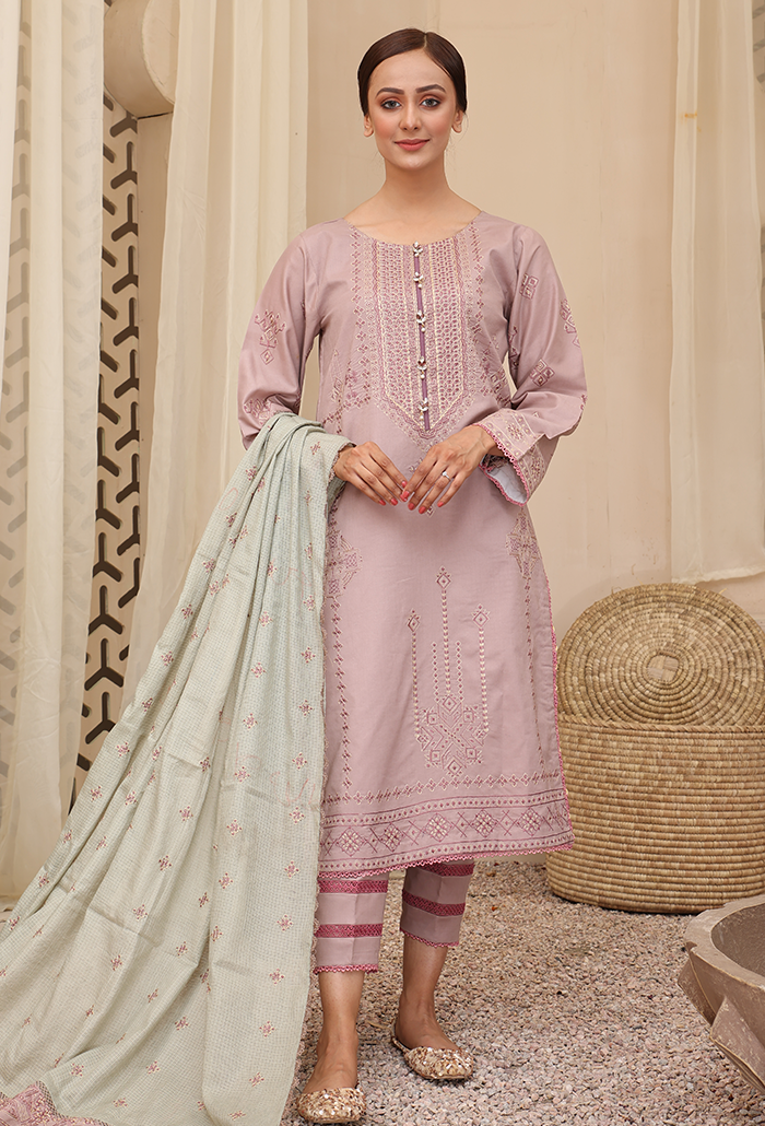 FANCY LAWN COLLECTION- MIRHA -MH-09