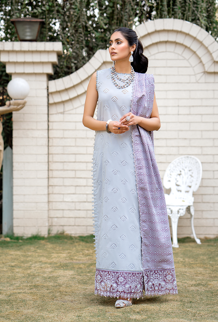 MEHAR EMBROIDERY CHIKANKARI COLLECTION-MR-10