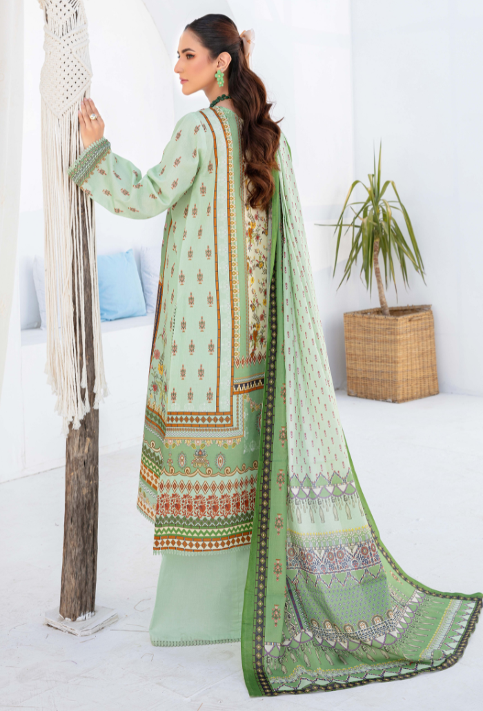 Embroidered Lawn - D02