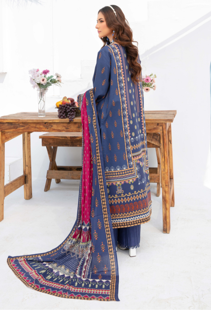 Embroidered Lawn - D05