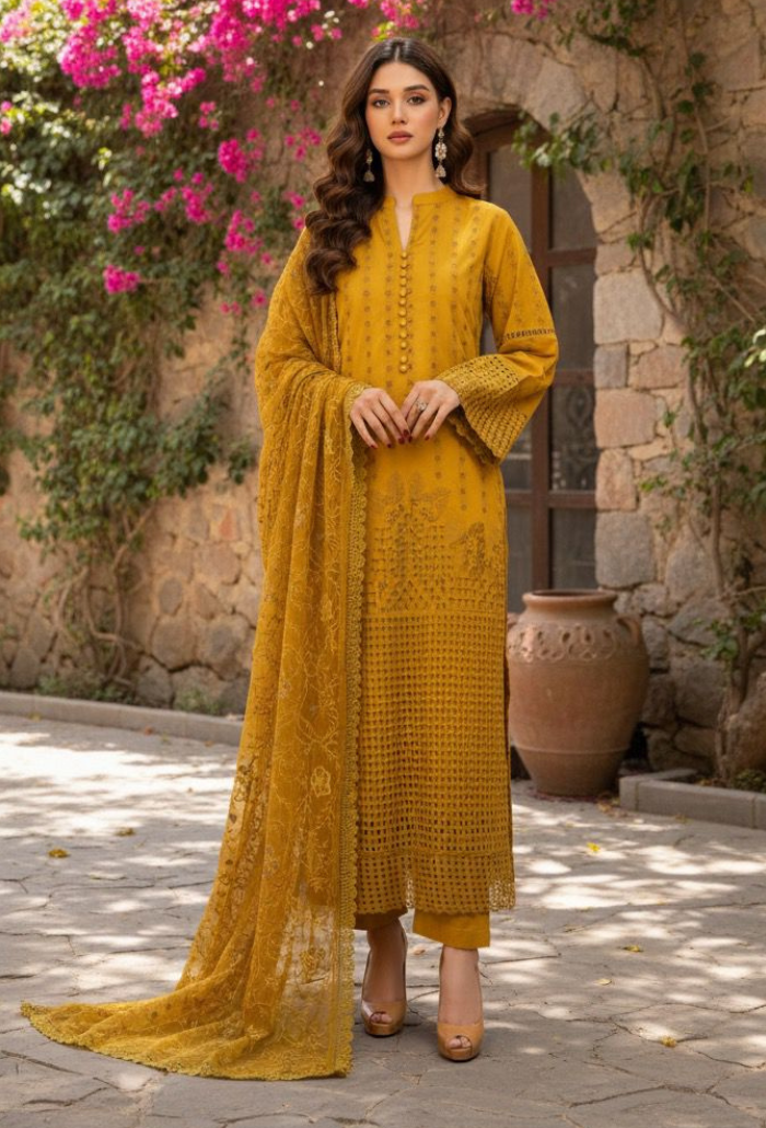 Elegant Chikankari - D05