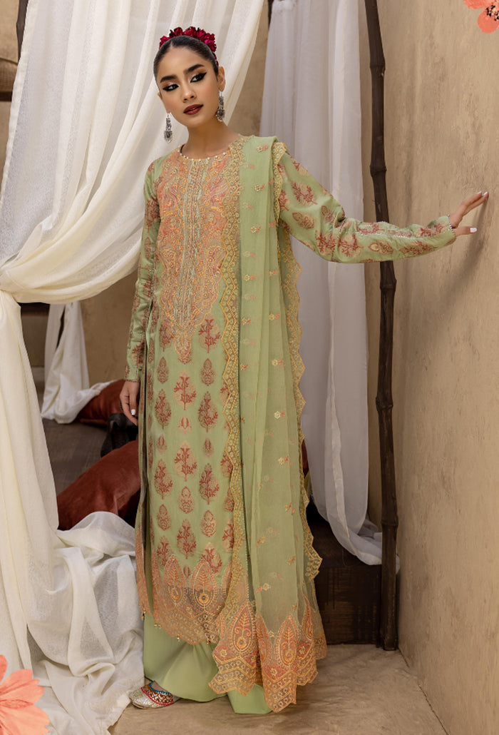 Ishq-Embroidered Jacquard-IS-10