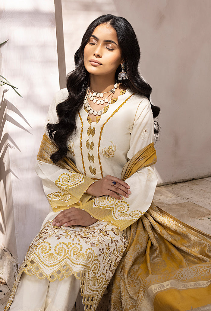 ELAK-Embroidered khaddar-EL-02