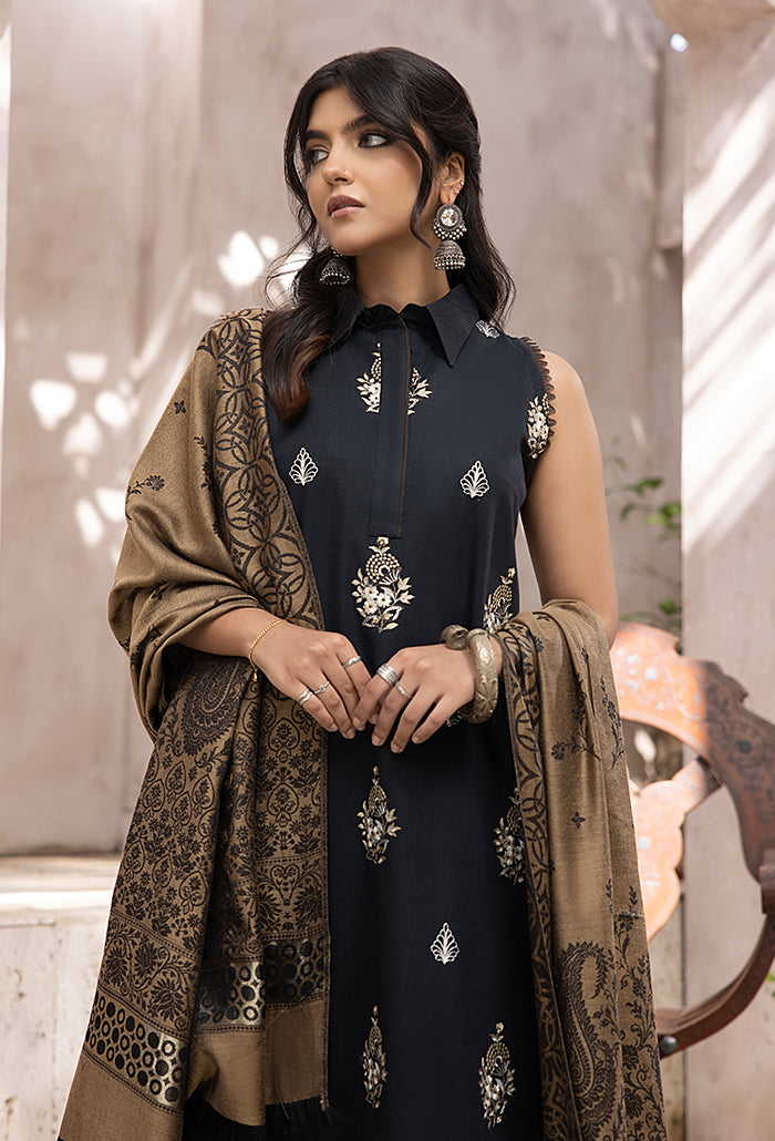 ELAK-Embroidered khaddar-EL-03