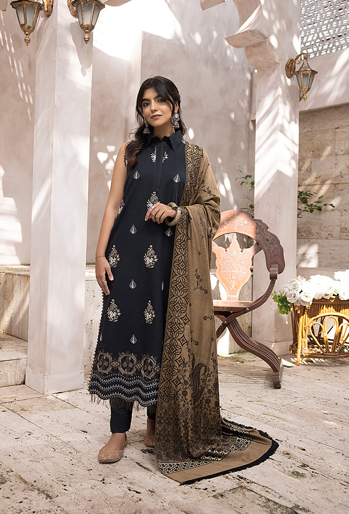 ELAK-Embroidered khaddar-EL-03