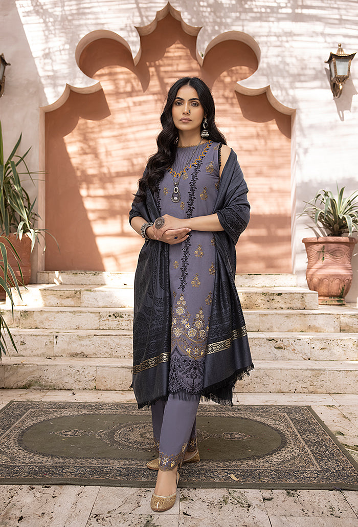 ELAK-Embroidered khaddar-EL-07