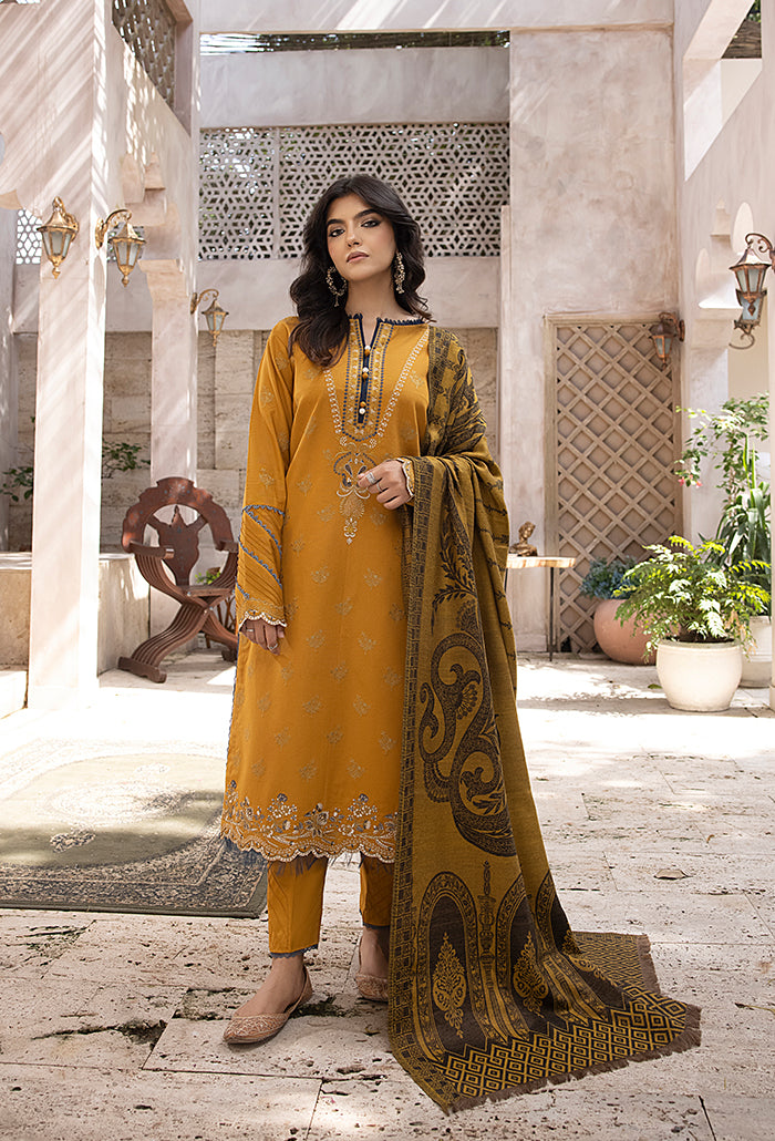 ELAK-Embroidered khaddar-EL-04