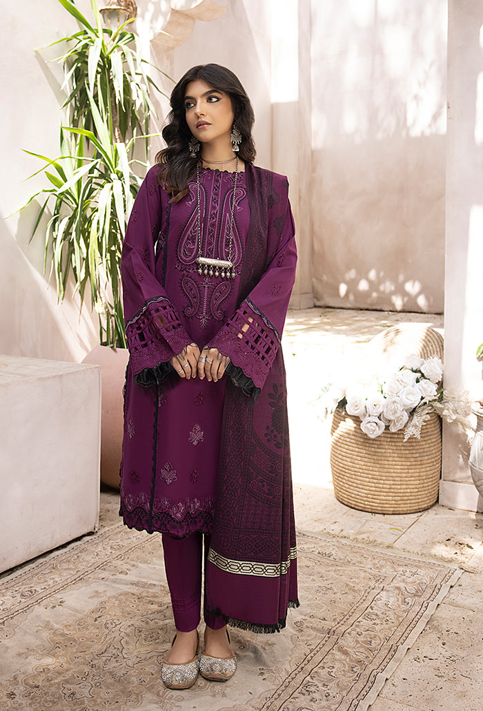 ELAK-Embroidered khaddar-EL-06