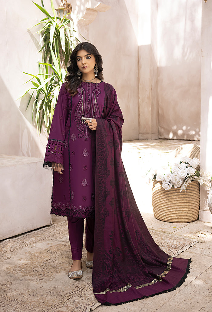 ELAK-Embroidered khaddar-EL-06