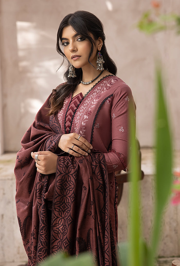 ELAK-Embroidered khaddar-EL-01