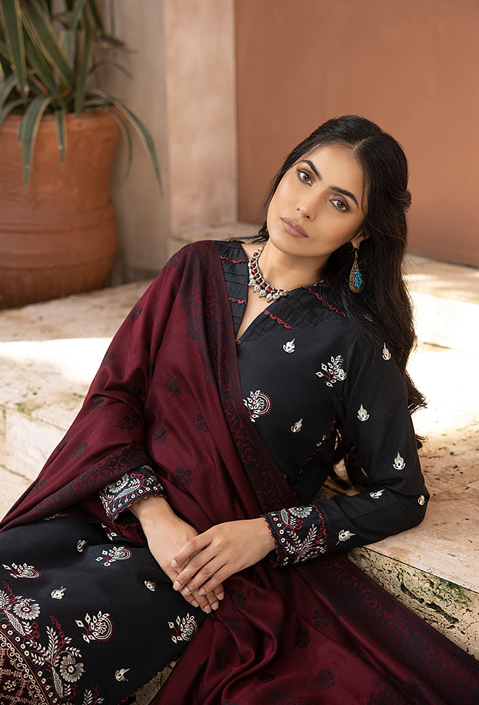 ELAK-Embroidered khaddar-EL-05