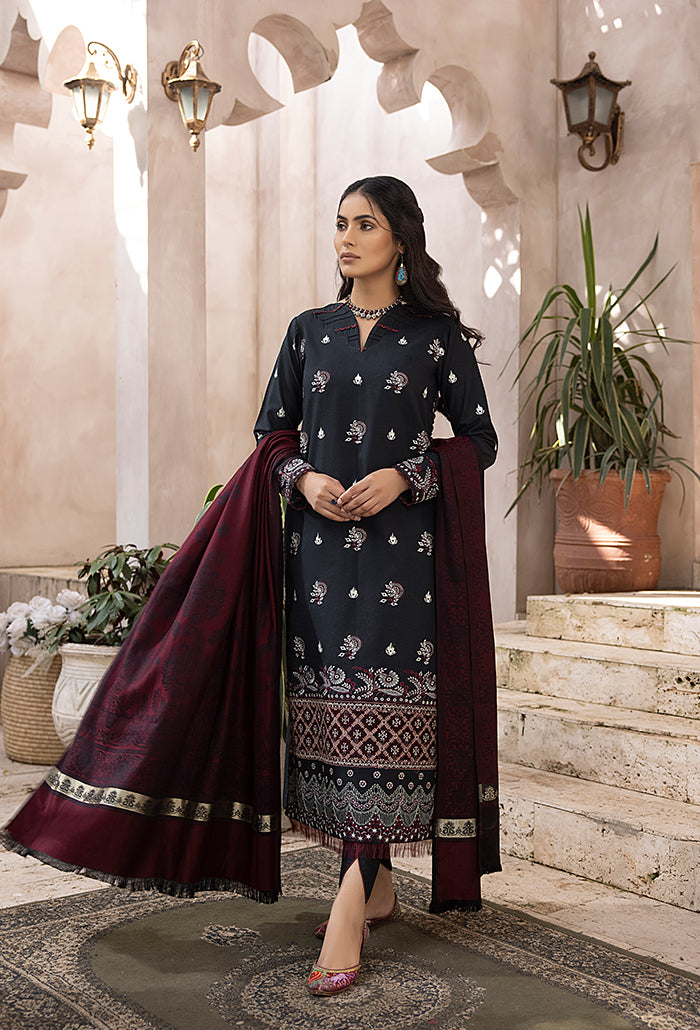 ELAK-Embroidered khaddar-EL-05