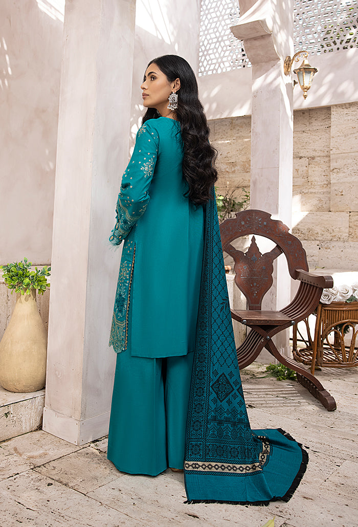 ELAK-Embroidered khaddar-EL-10