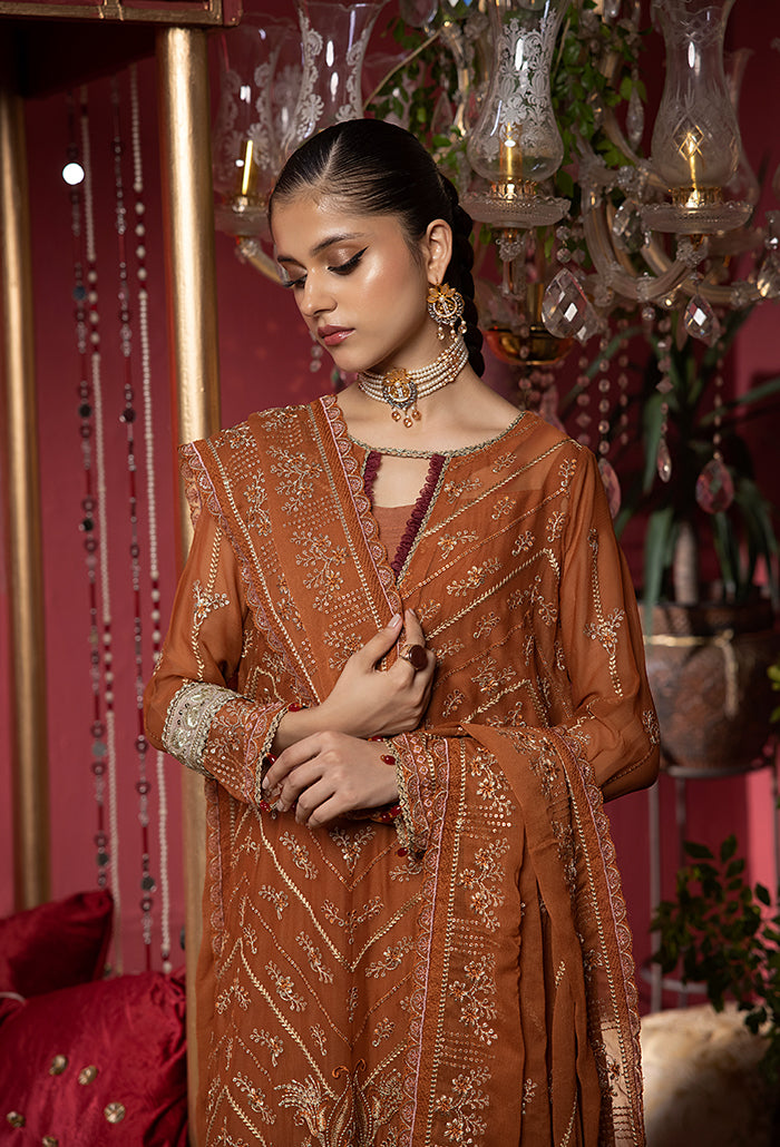 Heer embroidery chiffon collection-HR-05