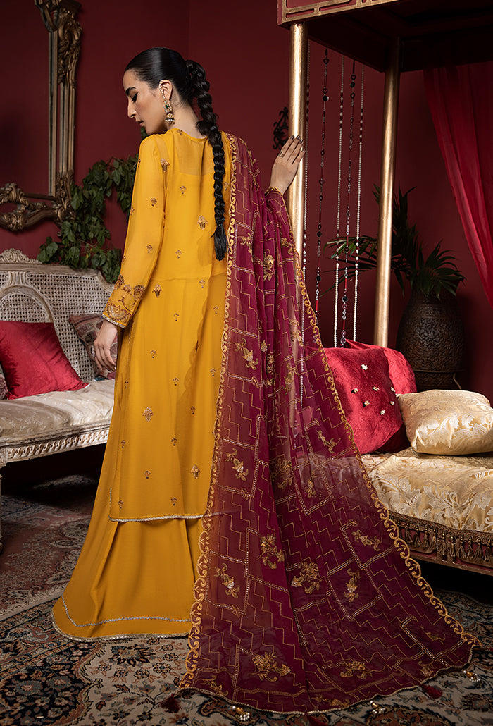 Heer embroidery chiffon collection-HR-02