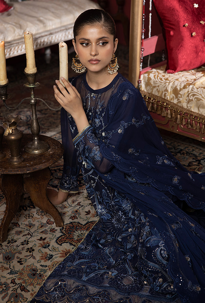 Heer embroidery chiffon collection-HR-04