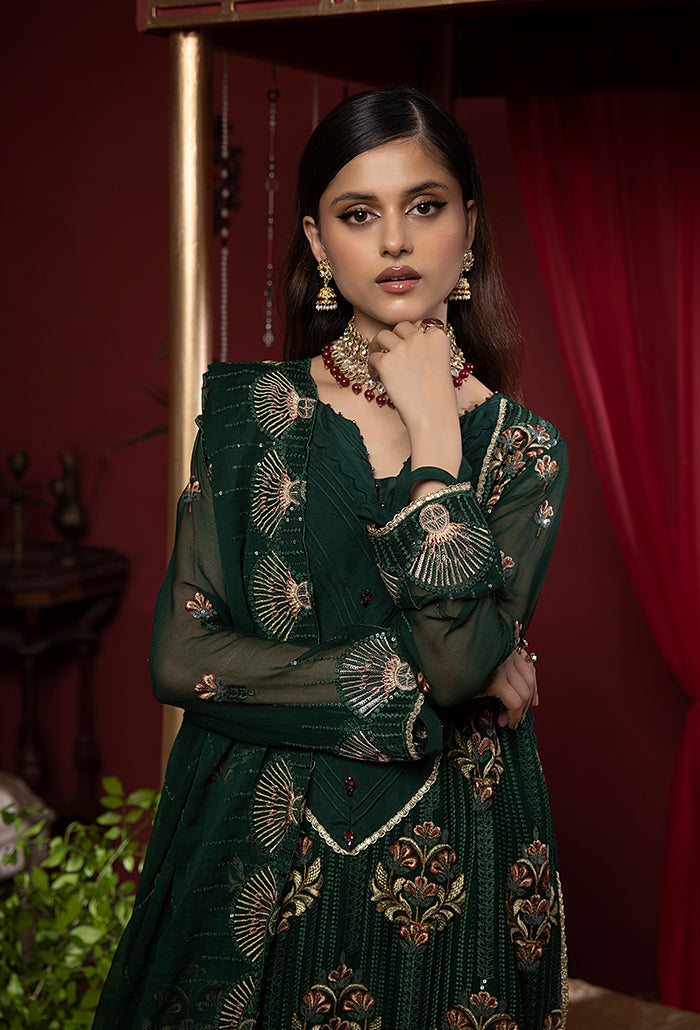 Heer embroidery chiffon collection-HR-06