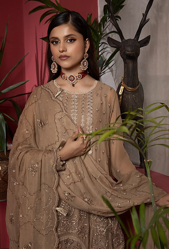 Heer embroidery chiffon collectionHR-08