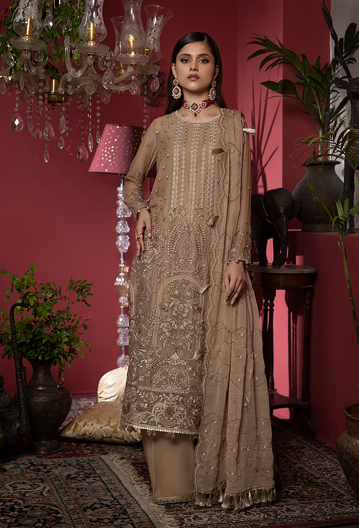 Heer embroidery chiffon collectionHR-08