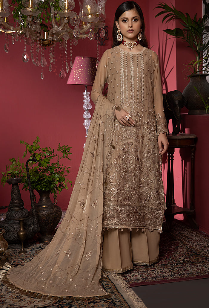 Heer embroidery chiffon collectionHR-08