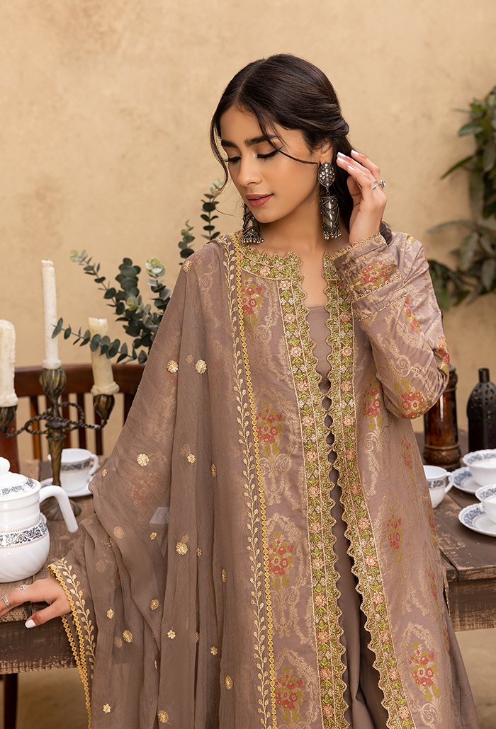 Ishq-Embroidered Jacquard-IS-09