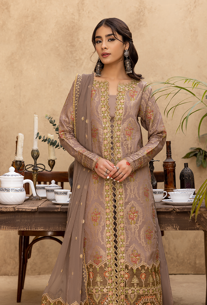 Ishq-Embroidered Jacquard-IS-09