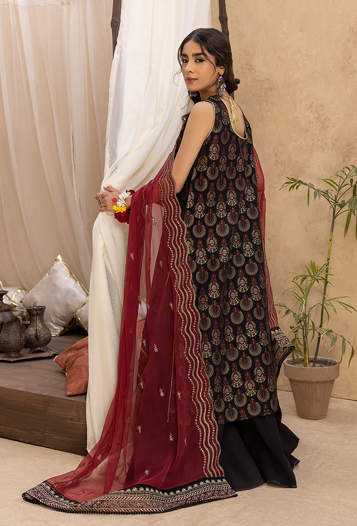 Ishq-Embroidered Jacquard-IS-01