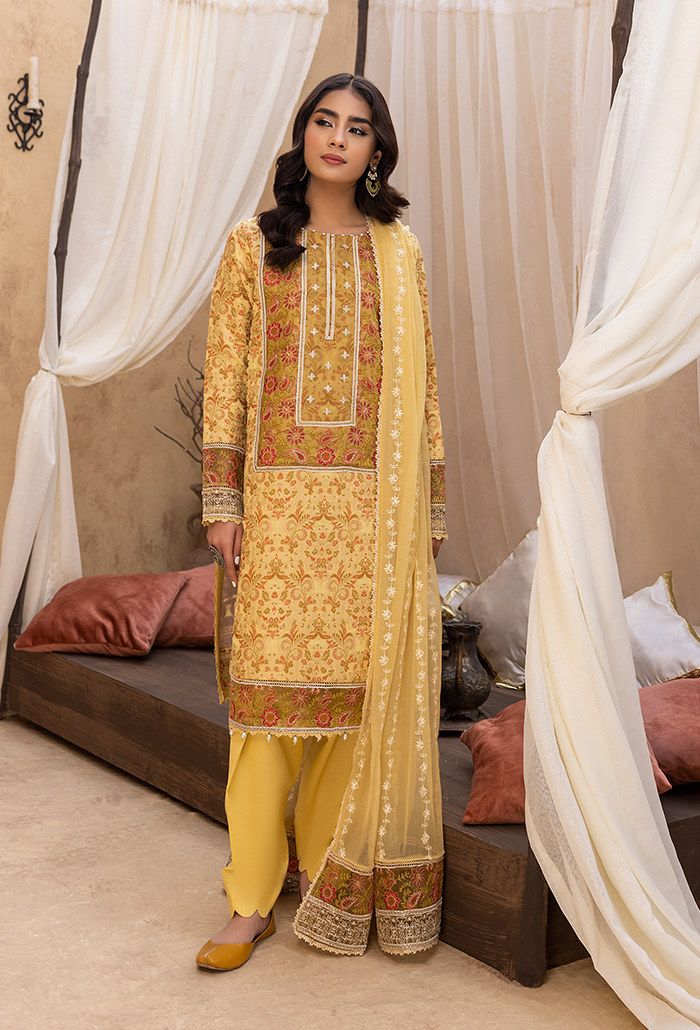 Ishq-Embroidered Jacquard-IS-02