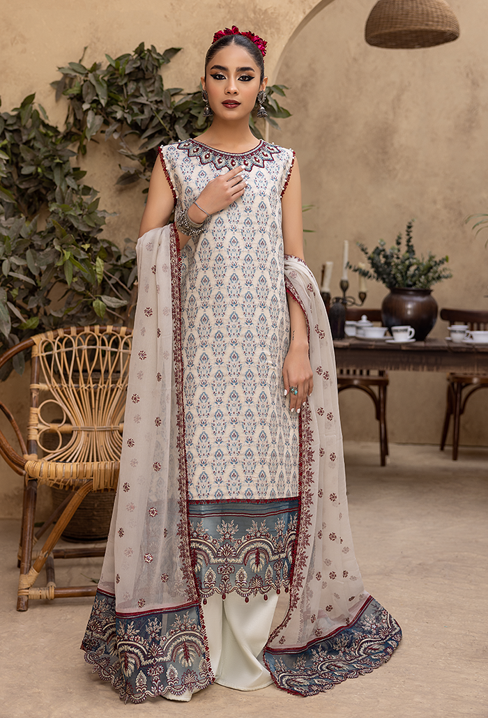 Ishq-Embroidered Jacquard-IS-08