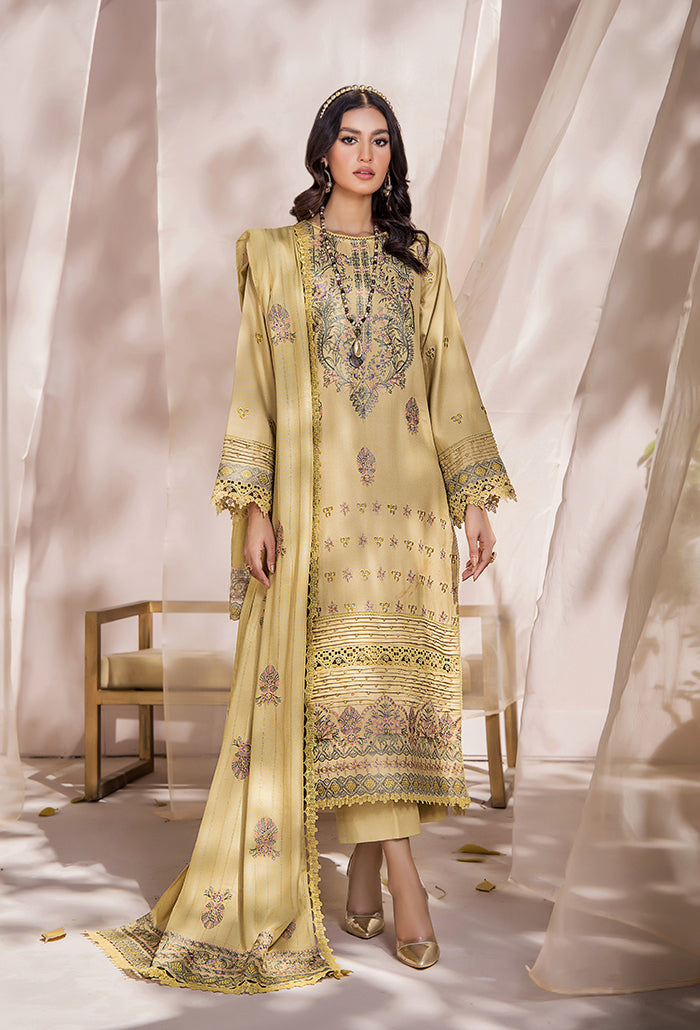 JAHAN-E-SUKHAN PEACH EMBROIDERY COLLECTION-JS-02