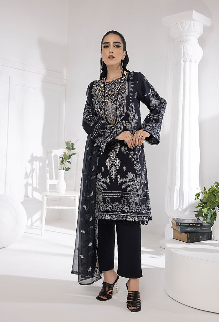 Monochrome Digital Printed Lawn collection-03