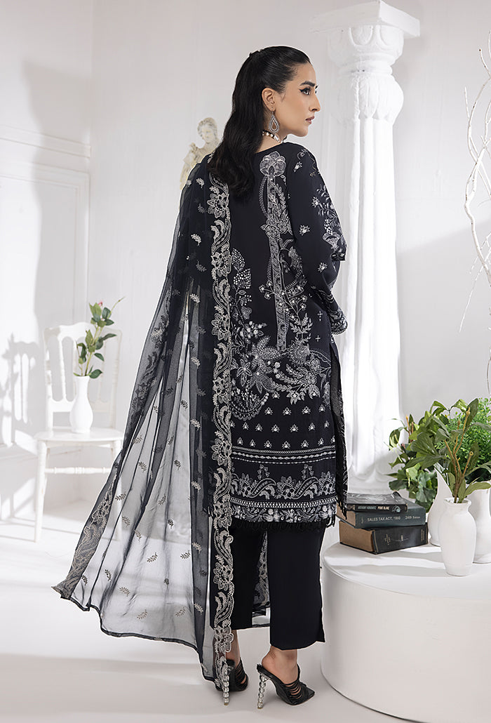 Monochrome Digital Printed Lawn collection-03