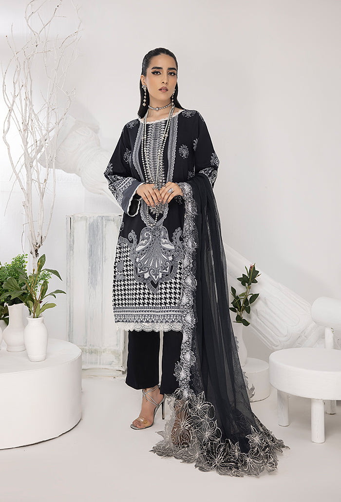 Monochrome Digital Printed Lawn collection-01