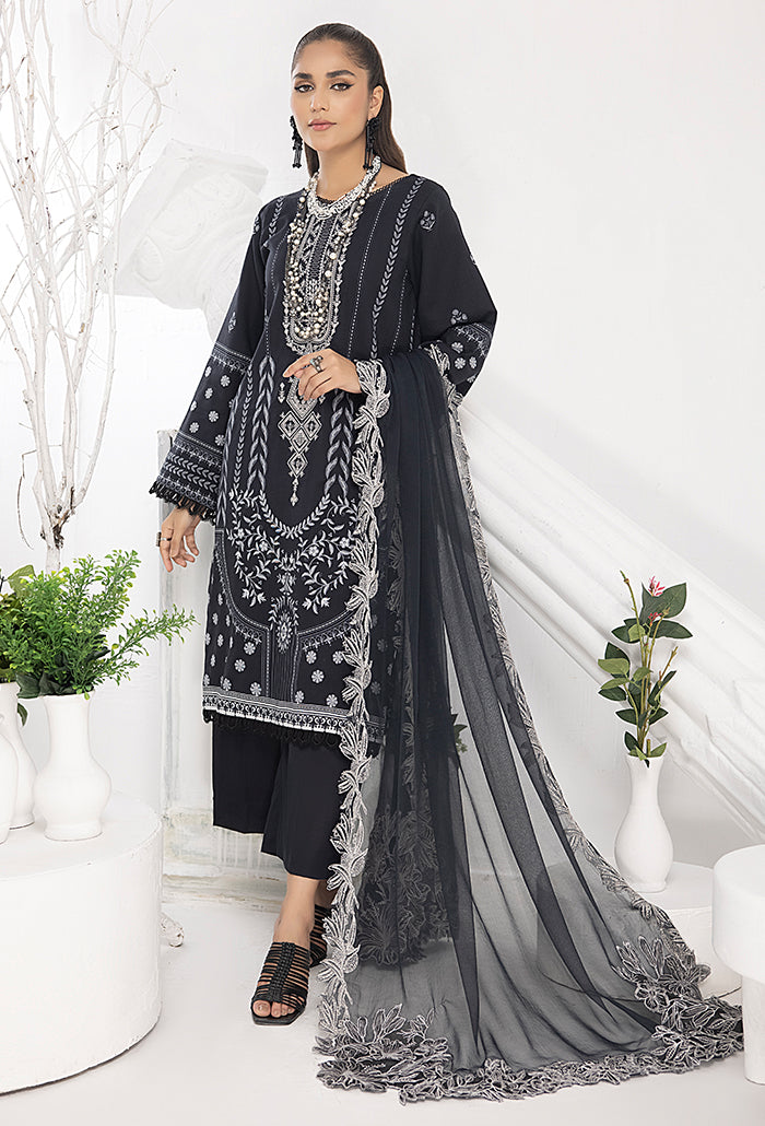 Monochrome Digital Printed Lawn collection-02