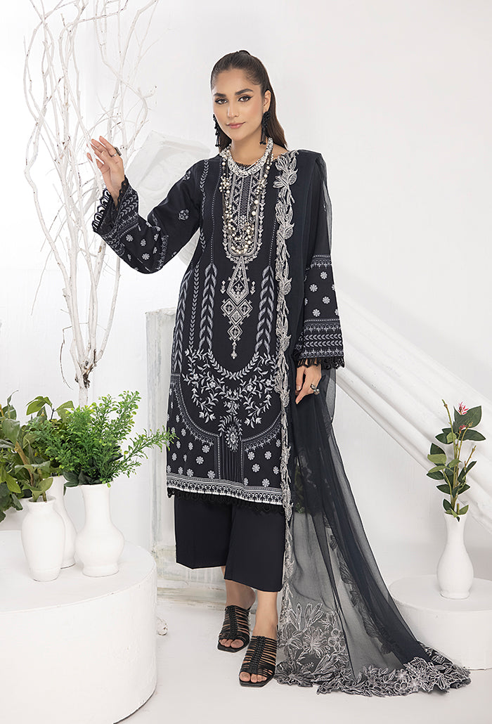 Monochrome Digital Printed Lawn collection-02